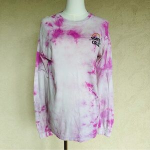 Santa Cruz Skateboards Tye Dye Long Sleeve Shirt